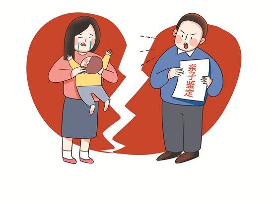 女子发现孩子非现任亲生状告前任索赔，法律与情感的交织