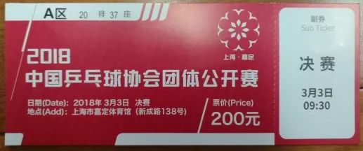 乒乓球直通赛直通什么？搞懂这张门票到底有多值钱