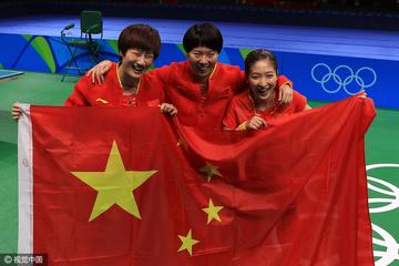 里约奥运会女乒乓球名单，那些年，她们扛着国旗往前冲